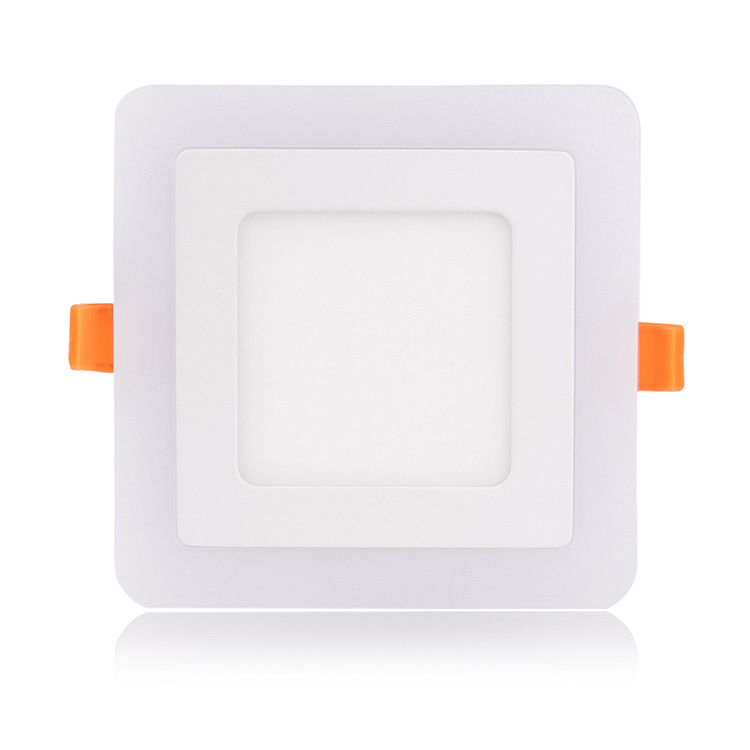 Recessed Square Double Color Led Panel Light Buy Double color led